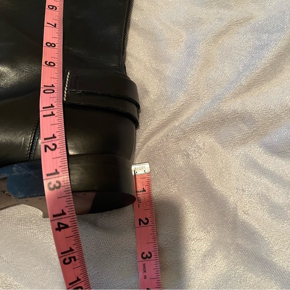 Ralph Lauren Collection made in Italy mid calf leather equestrian like boots, 7B - Picture 13 of 13